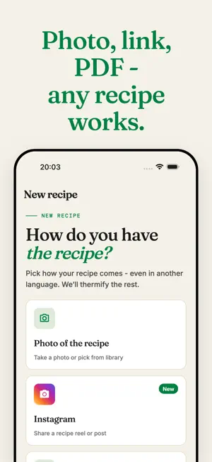 Thermify: Recipe Converter screenshot 2