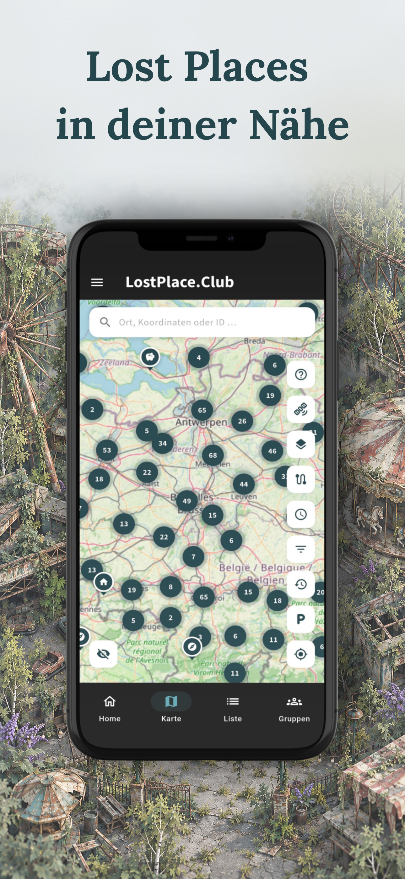 LostPlace.Club (Urbex Map)