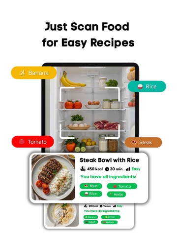 Tasty Meal Planner - Chef Kats iPad screenshot