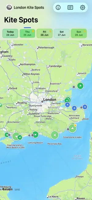 London Kitesurfers (LKSA) screenshot 1