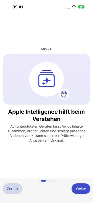 Argus Brain: Screenshots & PDF screenshot 2 of 3