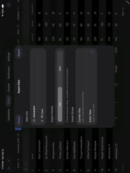 Tablewright: SQLite Editor screenshot 14