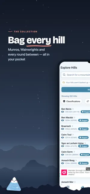 BaggedIt - Hill Tracker screenshot 1