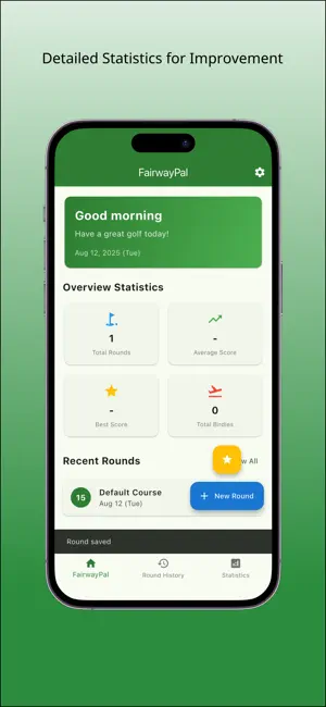 FairwayPal - Golf Score Man... screenshot 2
