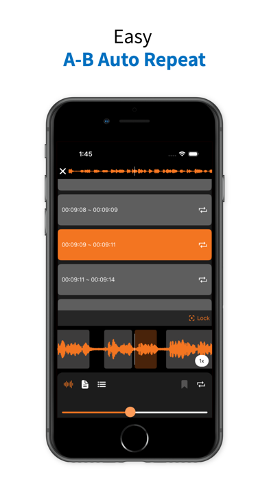 Screenshot #3 pour Listen Repeat — A-B Repeat
