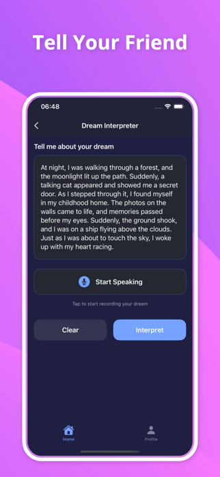 Dream Journal & Analyzer Screenshot 4 of 5