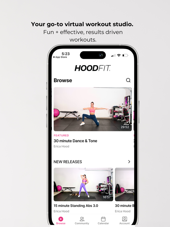 Screenshot #6 pour HoodFit: Fitness App for Women