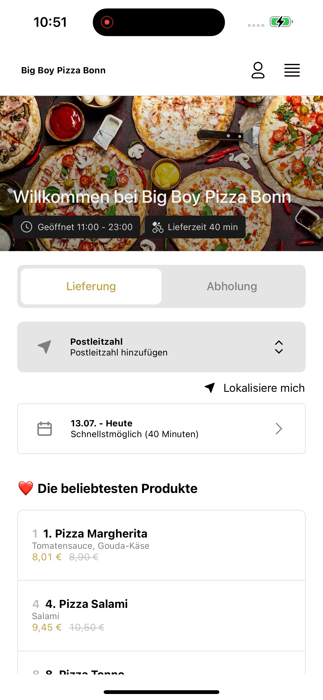Big Boy Pizza Bonn screenshot 5
