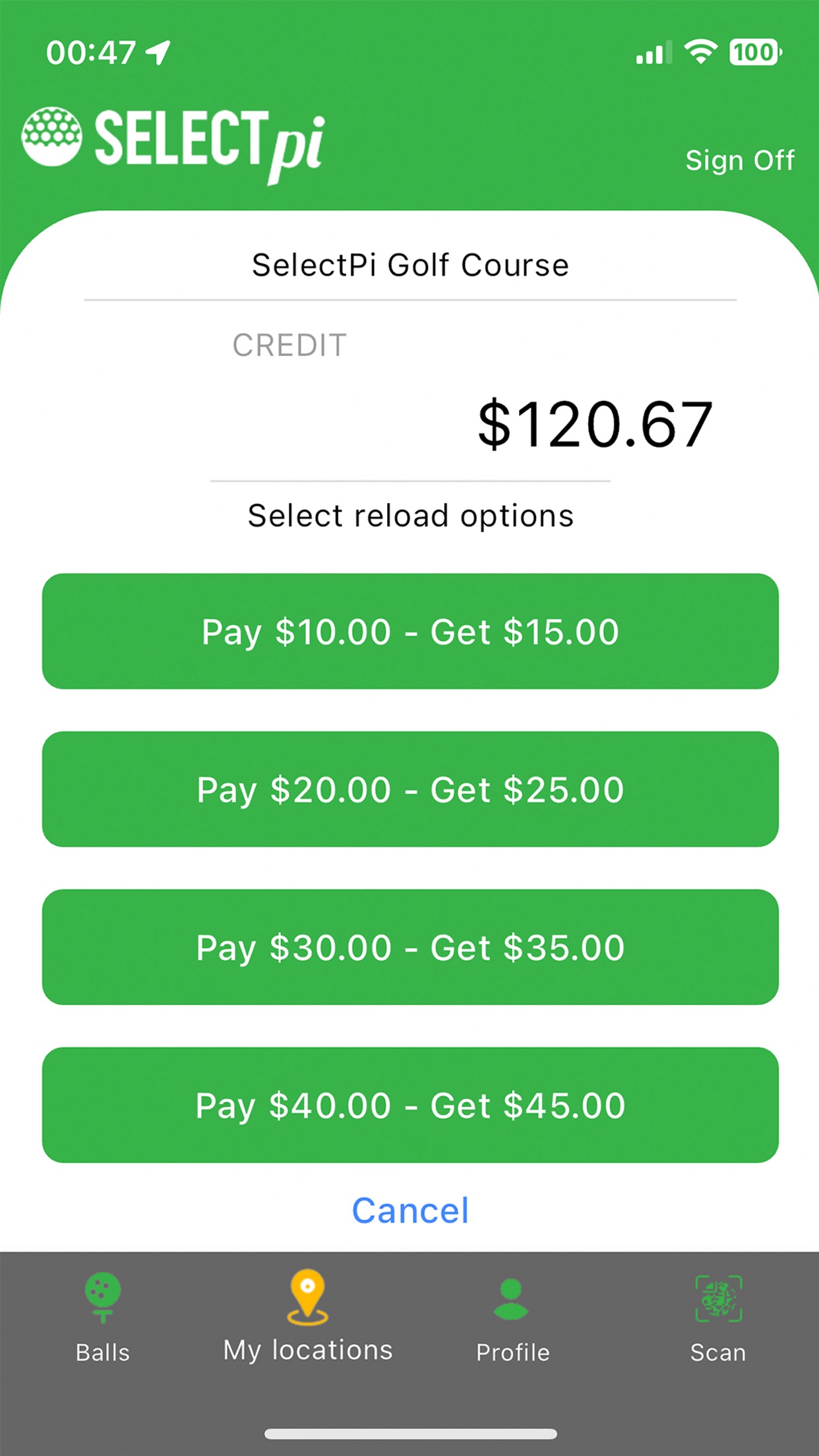 app screenshot