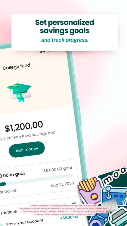 Modak: Kids & Teens Banking screenshot-3