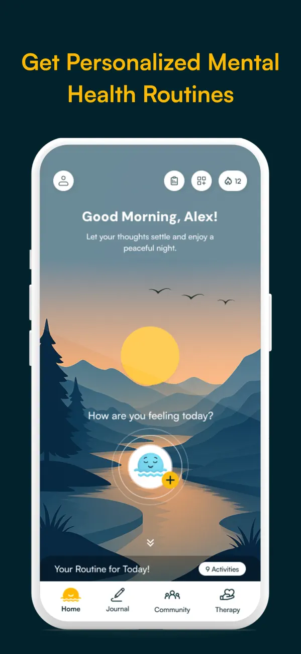 Screenshot #2 pour Mind Alcove: AI Mental Health
