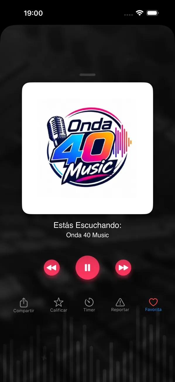 Screenshot #3 pour Onda 40 Music