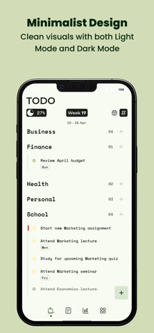 Sprrintly: Weekly planner Screenshot 7 of 7