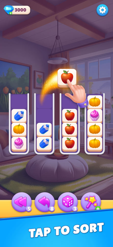 Sort Up! Color Sorting Puzzle screenshot 1