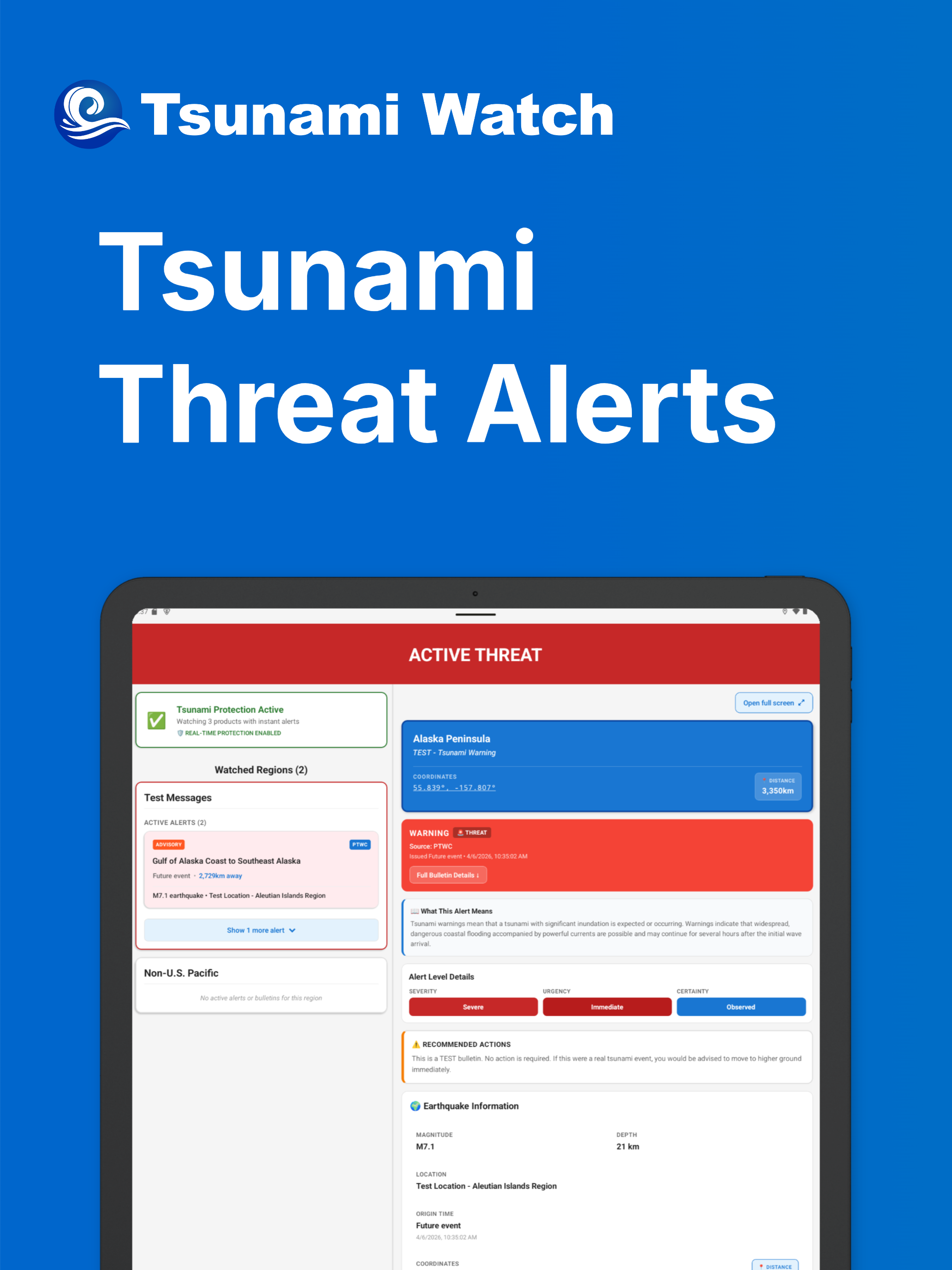 Tsunami-Watch