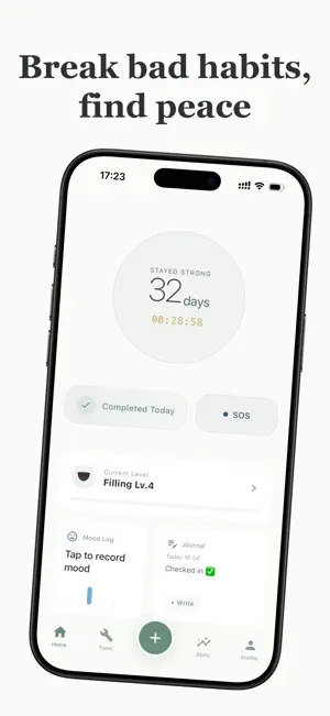 Reclaim: Quit Habits & Track screenshot 1