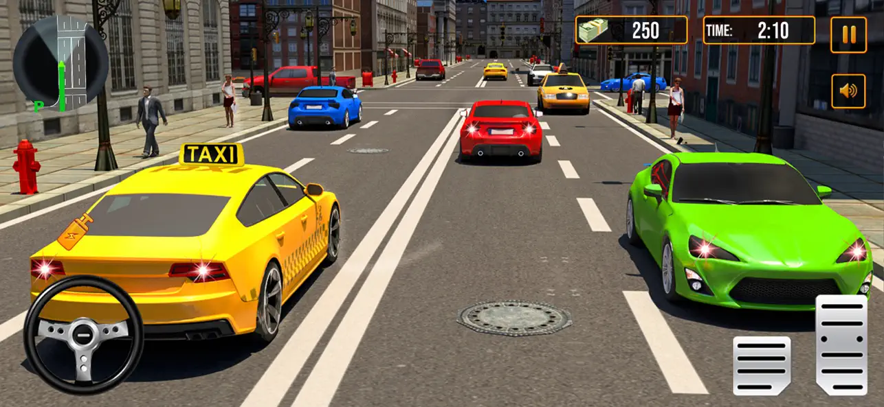 Screenshot #3 pour Conduite de taxi extrême