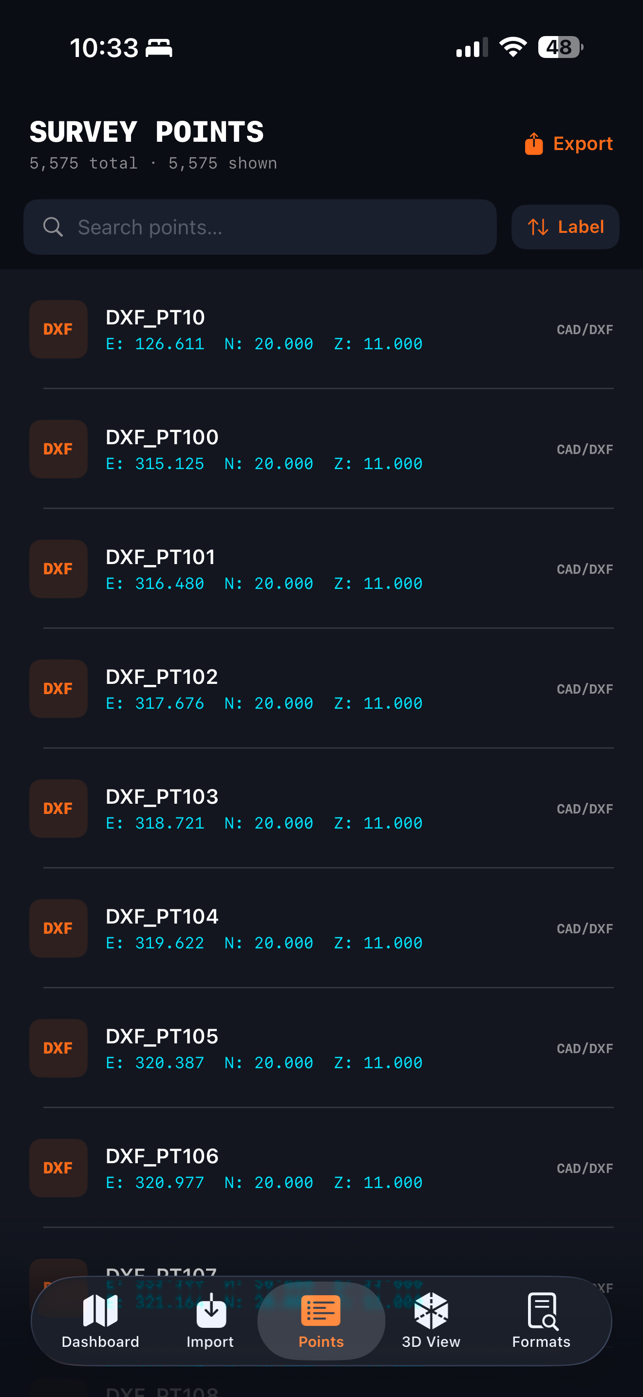 EGK TerraScan screenshot 4