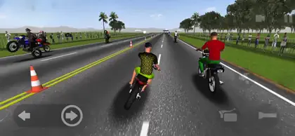 Captura de tela 4 de 4 de Moto Wheelie 3d Dirt Bike Game