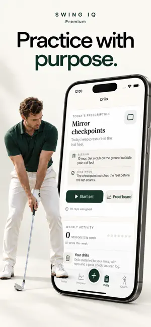Golf Swing Analyzer: Swing IQ screenshot 3