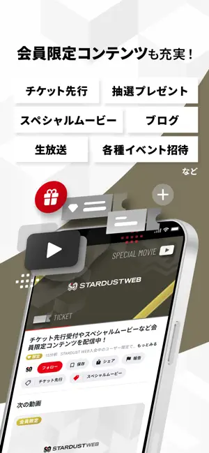 STARDUST WEB screenshot 3