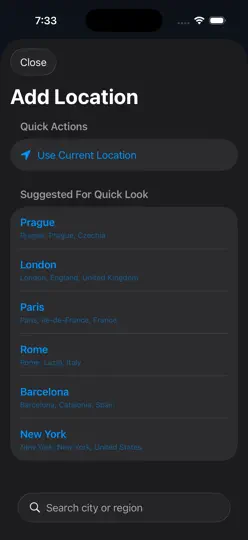 WeatherMem: Weather History iPhone Ekran Görüntüsü 2