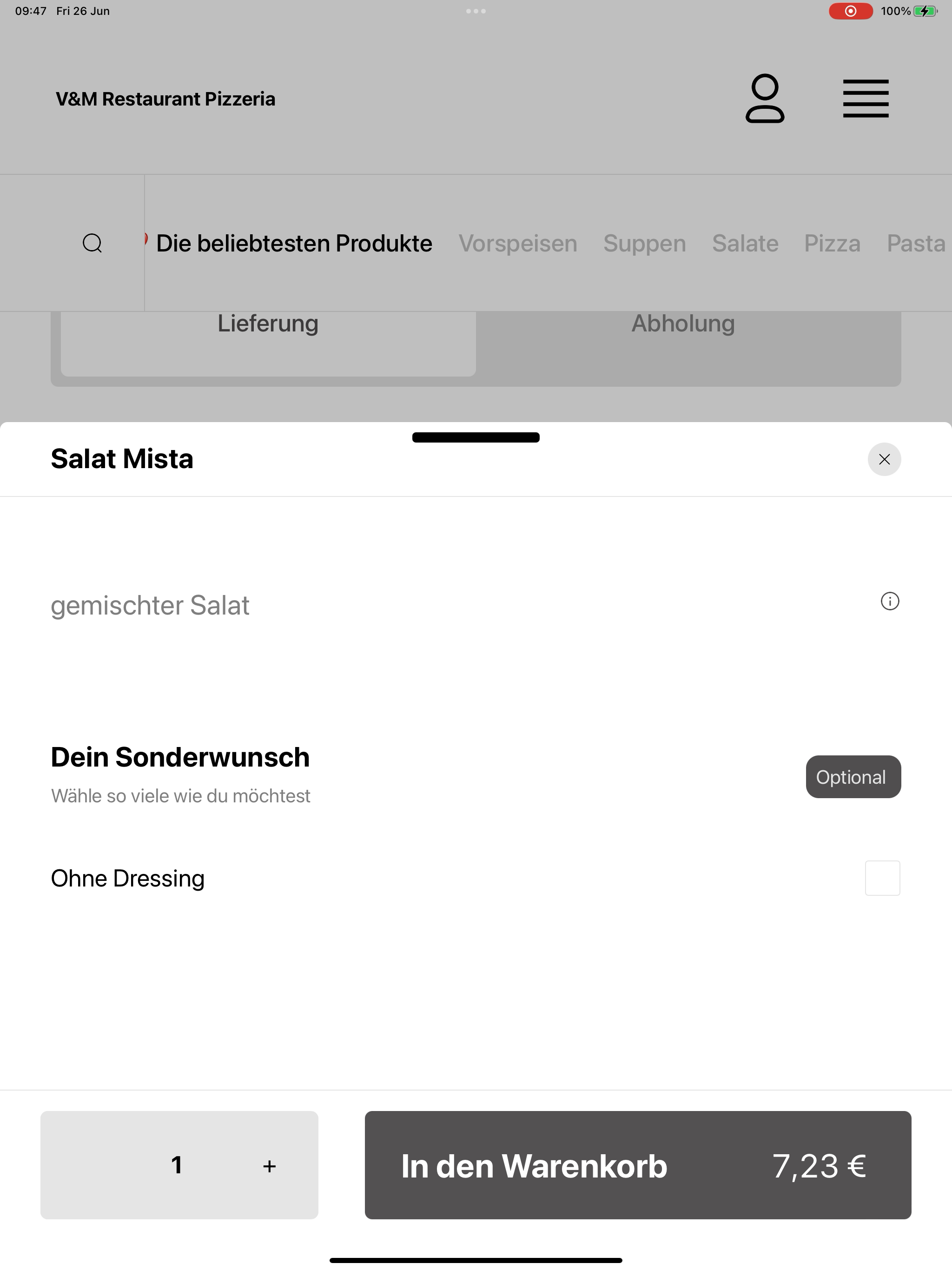 V&M Restaurant Pizzeria screenshot 16