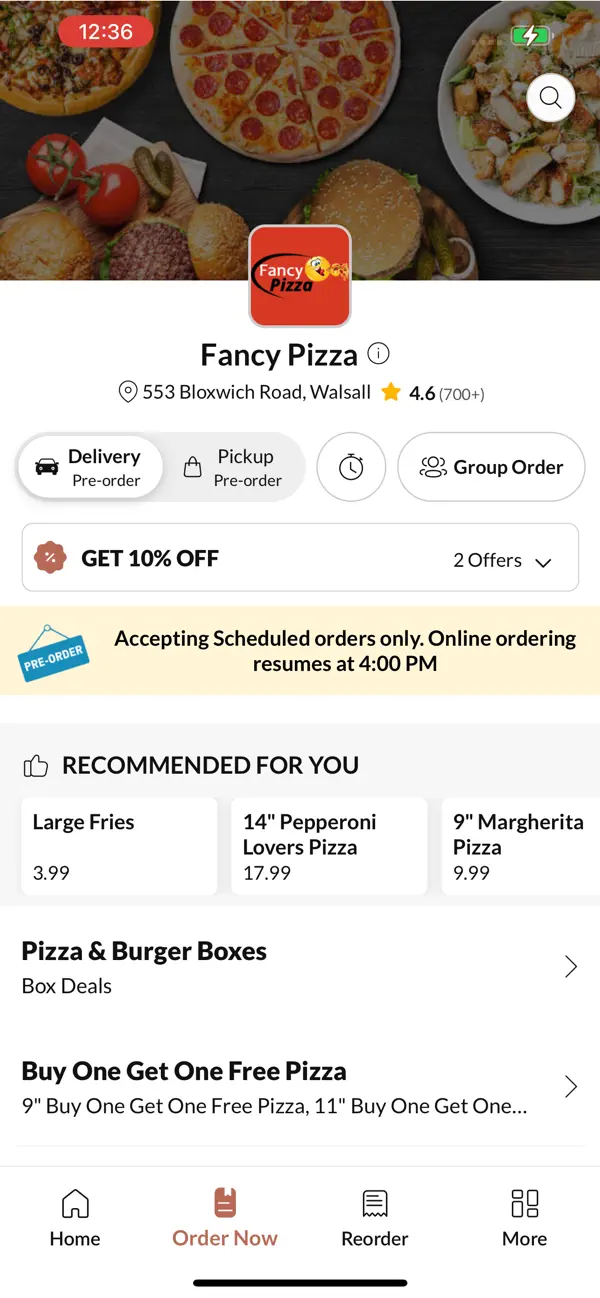 Screenshot #2 pour Fancy Pizza.