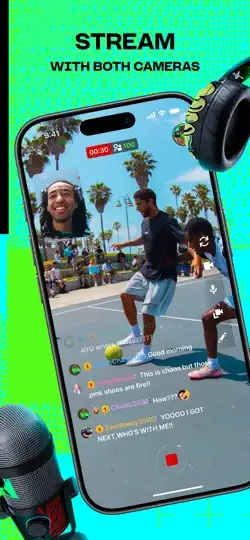 Скриншот KICK - Go Live на iPhone 2