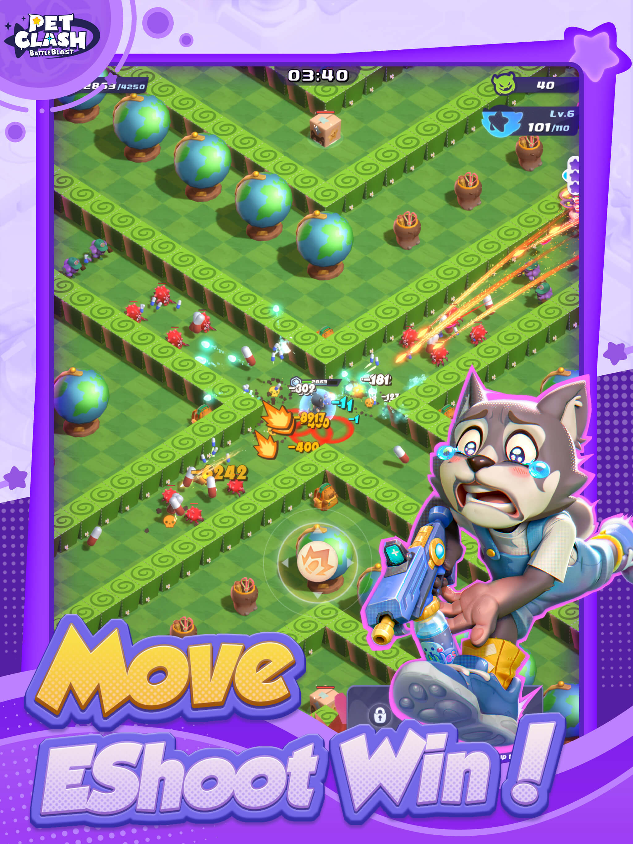 Pet Clash:Battle Blast