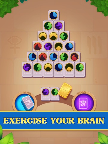Pyramid Puzzle-Solitaire iPad screenshot