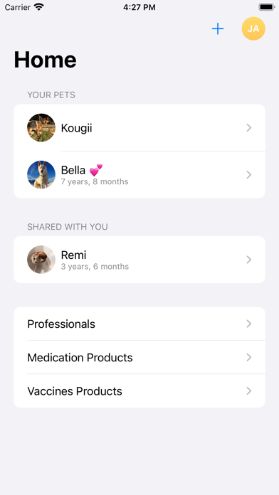 Pet Health Screenshot