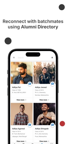 TSRS Alumni Connect screenshot