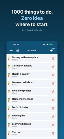 Prioritizer: Tasks & Decisions Screenshot 1 of 6