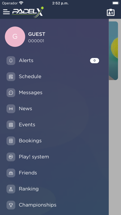 Padel X Curaçao Screenshot