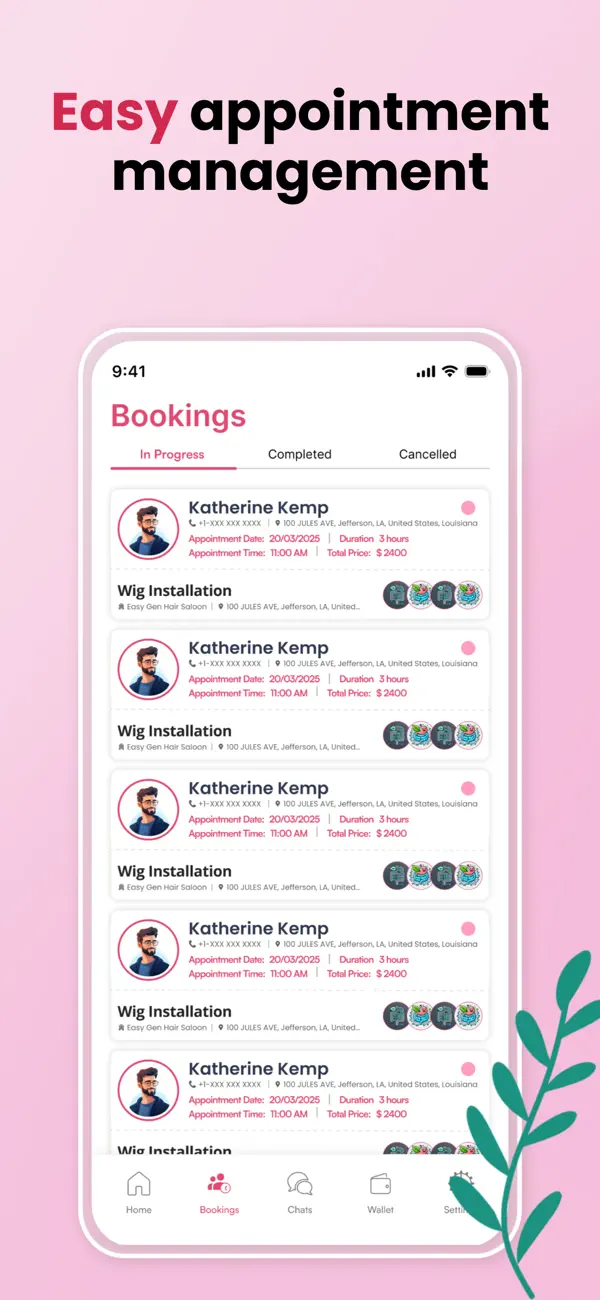 Screenshot #3 pour CareCompass: Beauty & Booking