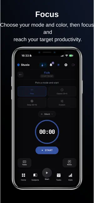 Stuxio Pomodoro Work Tracker screenshot 3