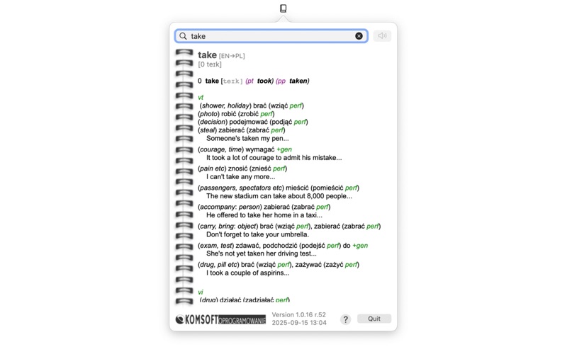 Slovko screenshot