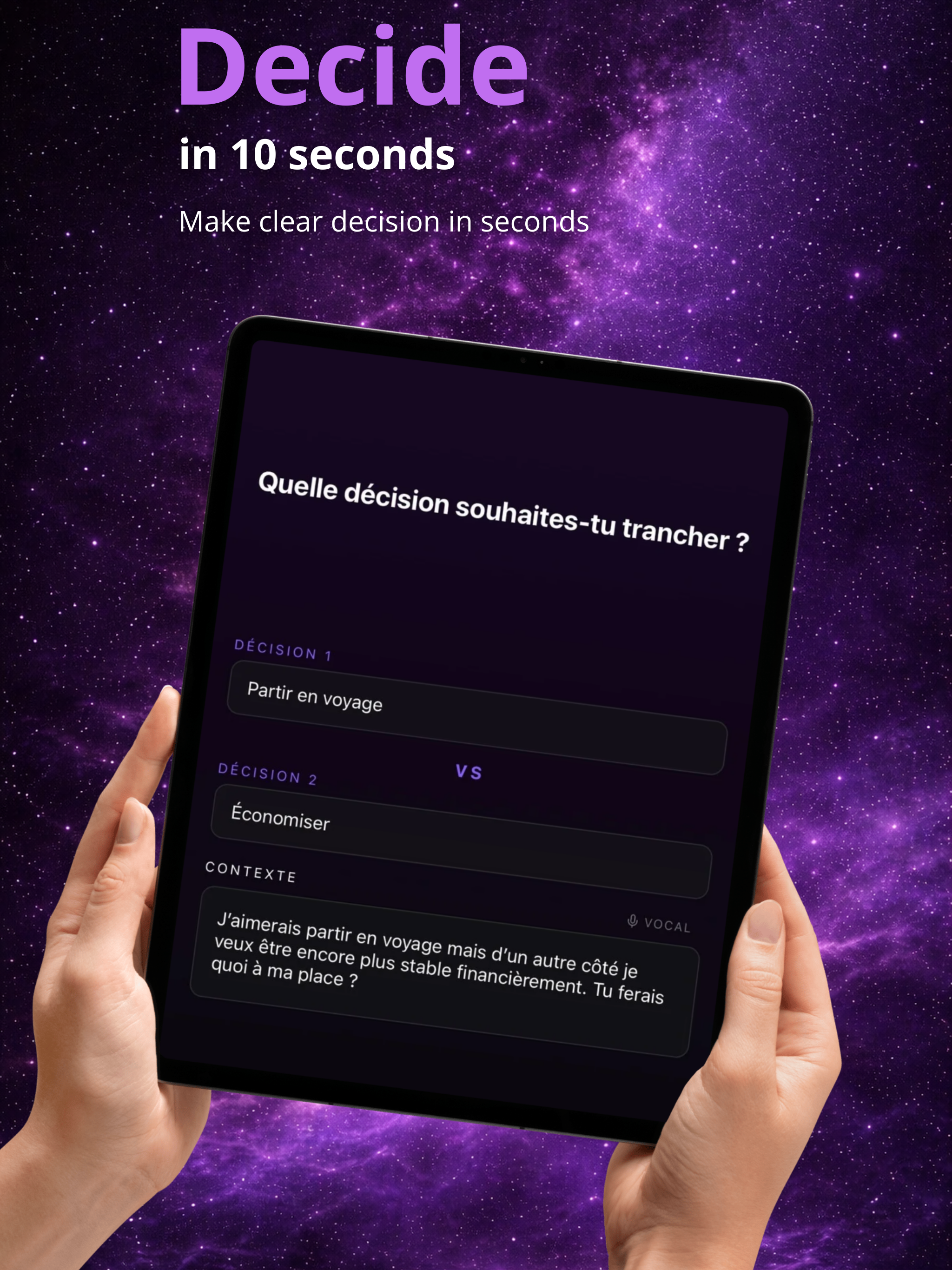 DECIDE - Decision Maker