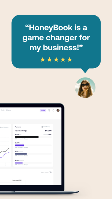 HoneyBook - Small Business CRM Screenshot