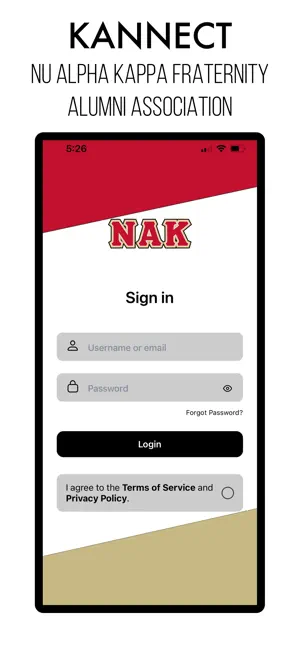 NAK Alumni screenshot 1