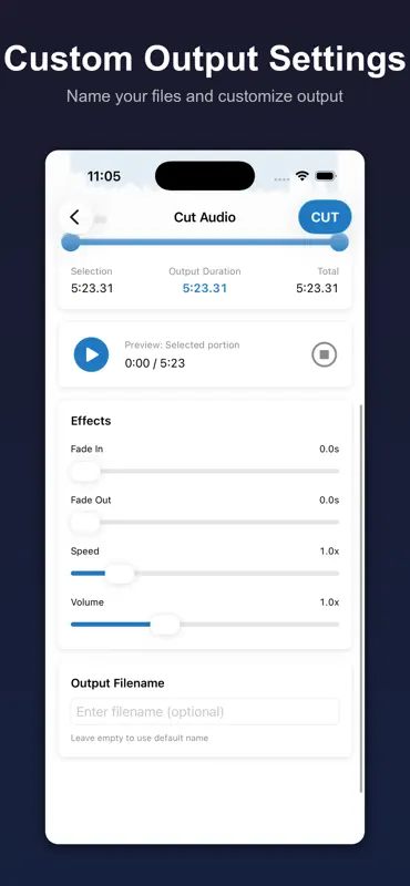 Audio Cutter and Merger screenshot 5 of 10