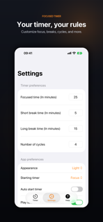 Focused Timer screenshot 2