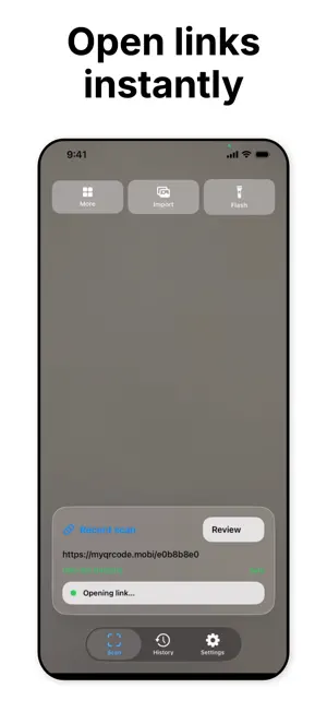 GlassScan: QR Code Scanner screenshot 2