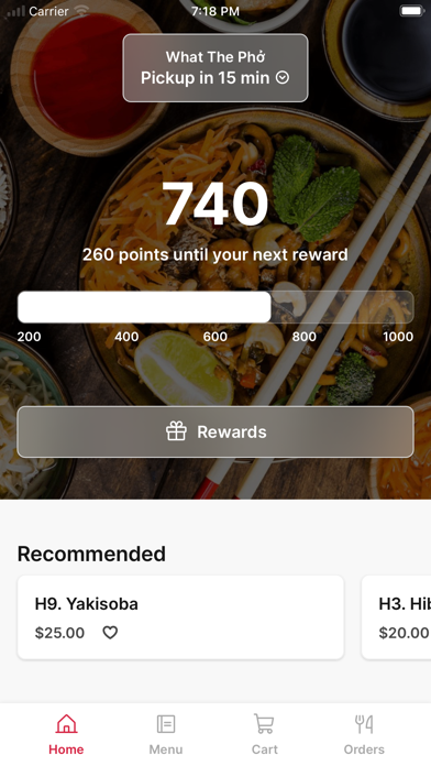 What The Phở iPhone screenshot 1 - Food & Drink app