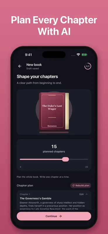Novelleo: AI Book Writer screenshot 4 of 8