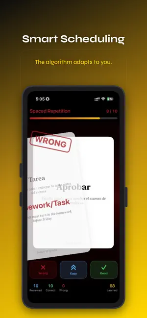 Spanish Flashcards - SRS screenshot 4
