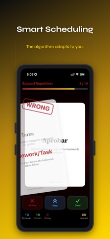 Spanish Flashcards - SRS screenshot
