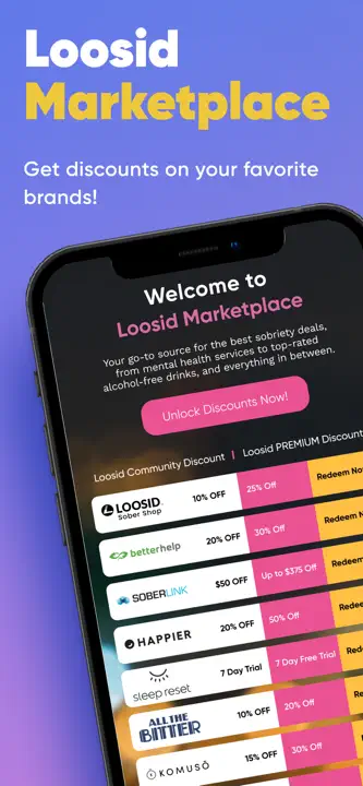 Loosid Recovery & Sober App : capture d’écran 5 sur 10