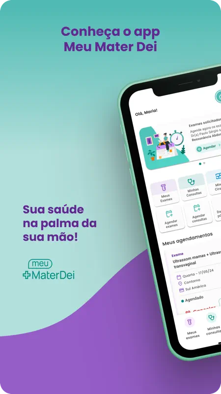 Meu Mater Dei Paciente screenshot 1 of 6